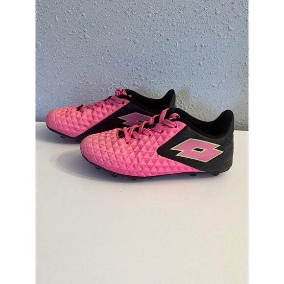 Lotto Forza Elite 2 Jr pink Soccer cleats Y:13 - Picture 3 of 9